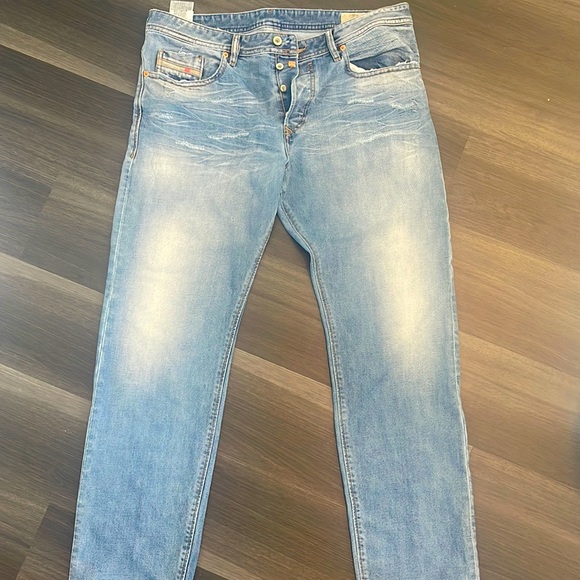 Diesel Male Jeans Regular Slim-Tappered - Picture 1 of 4